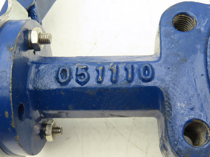 Colton CILB-DBL 4" Butterfly Valve Lug Style Ductile Iron Disc w/Handle