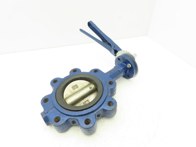 Colton CILB-DBL 4" Butterfly Valve Lug Style Ductile Iron Disc w/Handle