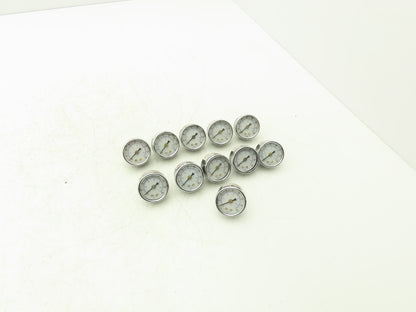 100xKPa Pressure Gauge 160psi 11 Bar 1/8"NPT Lot of 11
