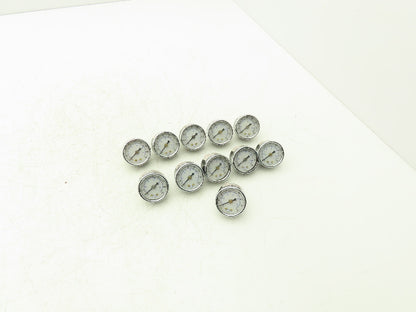 100xKPa Pressure Gauge 160psi 11 Bar 1/8"NPT Lot of 11