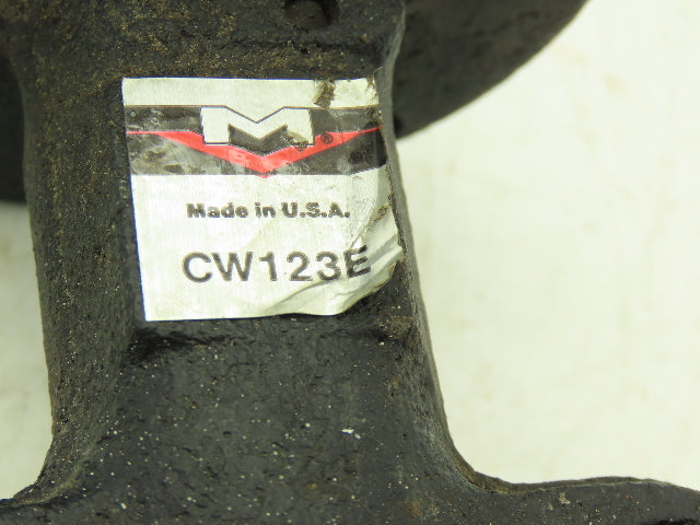 Milwaukee CW123E  4" Butterfly Valve Wafer Style AL/Bronze Disc No Handle