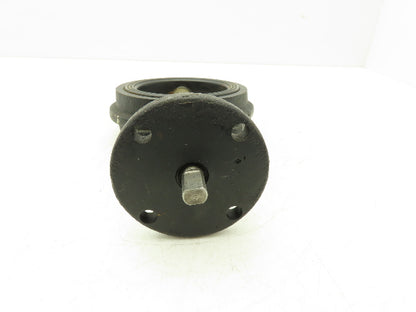 Milwaukee CW123E  4" Butterfly Valve Wafer Style AL/Bronze Disc No Handle