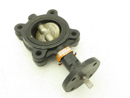 Milwaukee ML222B  3" Butterfly Valve Lug Style Iron Disc No Handle