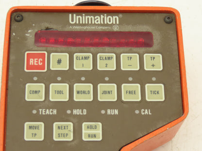 Unimation 923EJ1A Teach Pendant Keypad With Digital Display