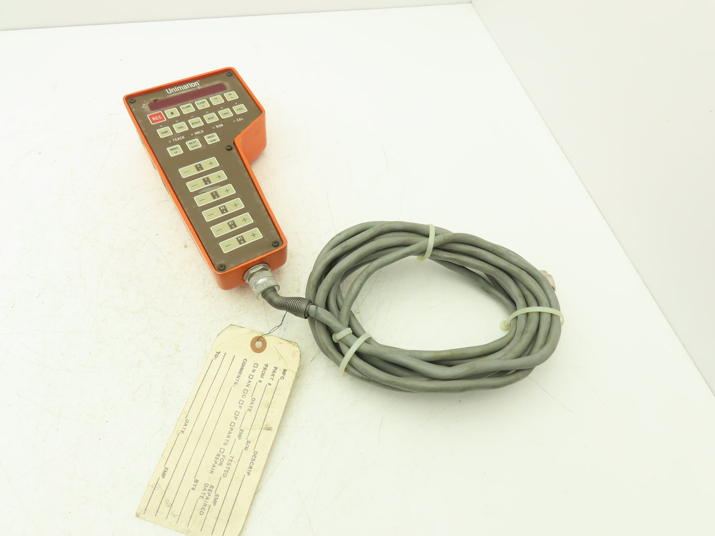 Unimation 923EJ1A Teach Pendant Keypad With Digital Display