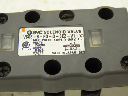 SMC VSS8-6-FG-D-3EZ-V1-X1 Pneumatic Air Solenoid Valve