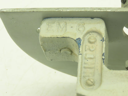 PDC 6" Butterfly Valve Wafer Style Iron Disc w/Handle 9829446-6