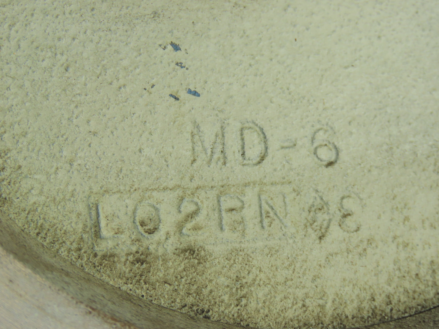 PDC 6" Butterfly Valve Wafer Style Iron Disc w/Handle 9829446-6