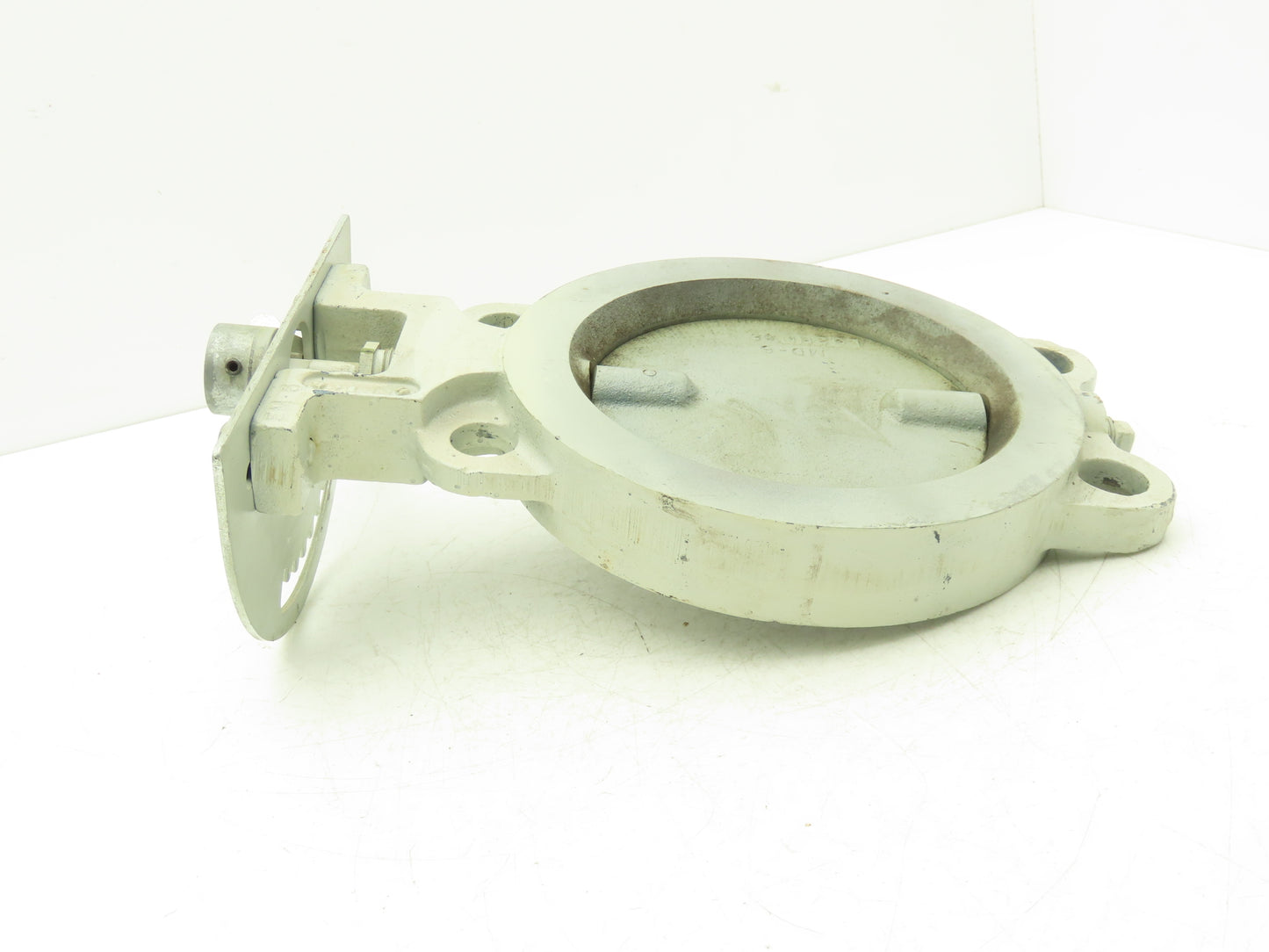 PDC 6" Butterfly Valve Wafer Style Iron Disc w/Handle 9829446-6