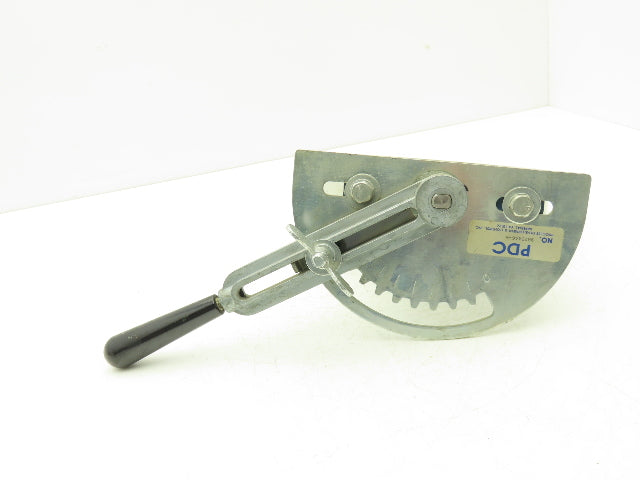 PDC 6" Butterfly Valve Wafer Style Iron Disc w/Handle 9829446-6