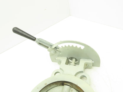 PDC 6" Butterfly Valve Wafer Style Iron Disc w/Handle 9829446-6