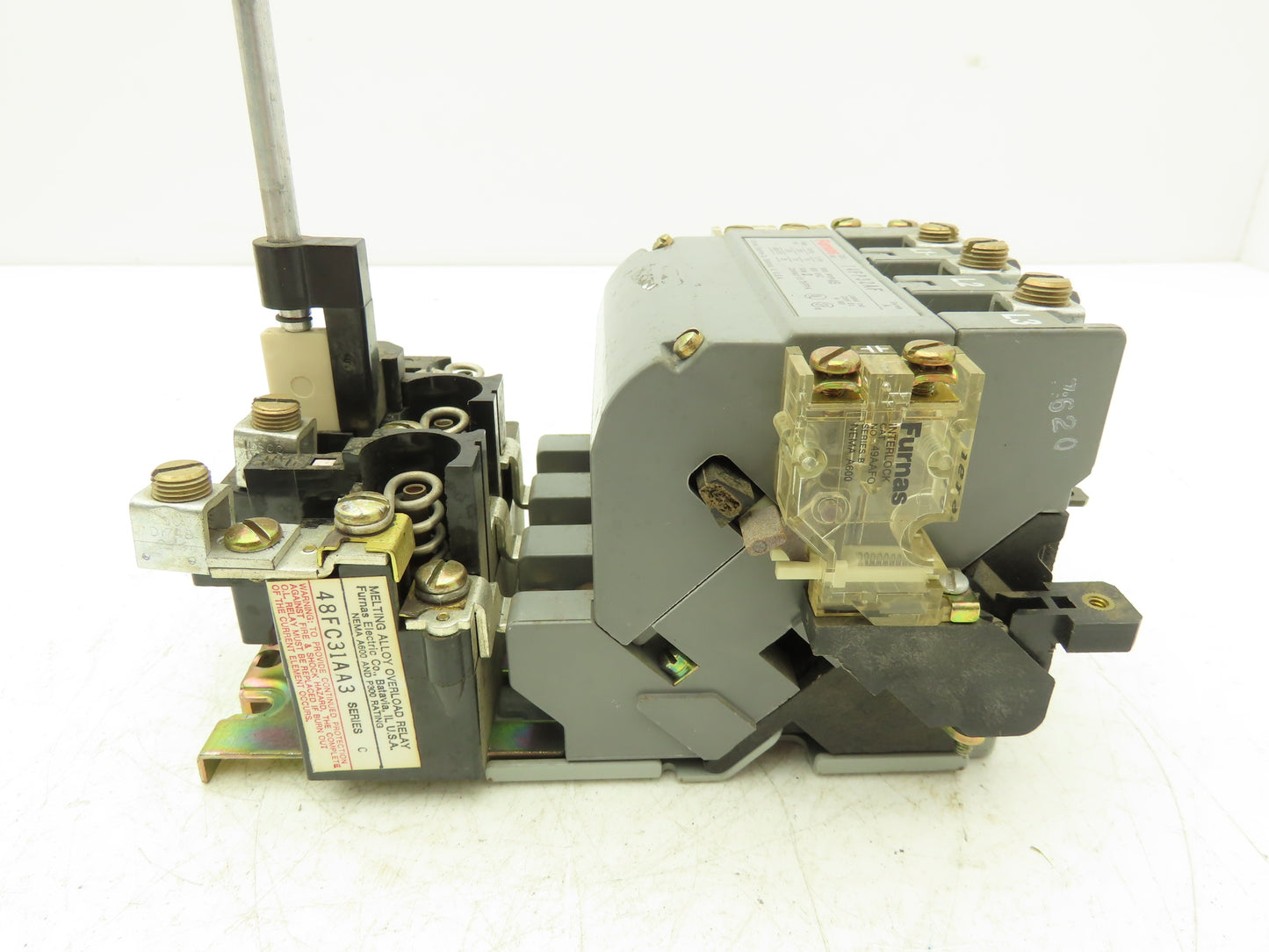 Furnas 14FP32AF NEMA Size 2 Motor Starter 45A 575VAC 25Hp 120V Coil