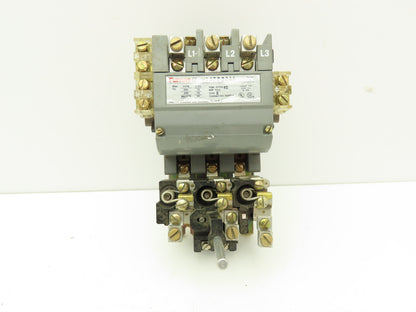 Furnas 14FP32AF NEMA Size 2 Motor Starter 45A 575VAC 25Hp 120V Coil