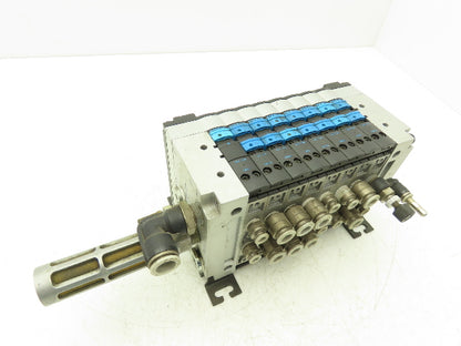 Festo CPV18-GE-MP-8 Pneumatic 8-Station Solenoid Valve Manifold 24VDC 18209