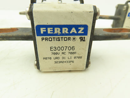 Ferraz E300706 Protistor Current Limiting Fuse 700A 700V 31LI Lot of 5