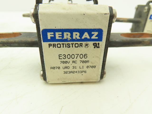 Ferraz E300706 Protistor Current Limiting Fuse 700A 700V 31LI Lot of 5