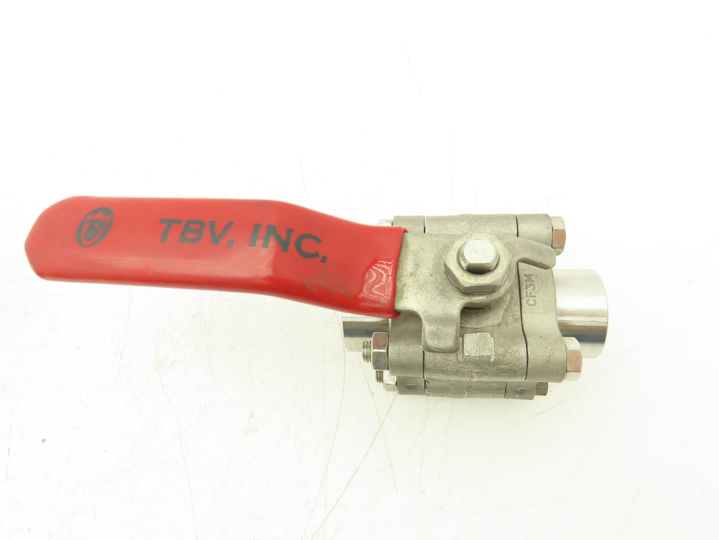 TBV 15B123636GT Stainless Ball Valve 1" Socket Weld 3Pc 1500 WOG CF3M  Lot of 2