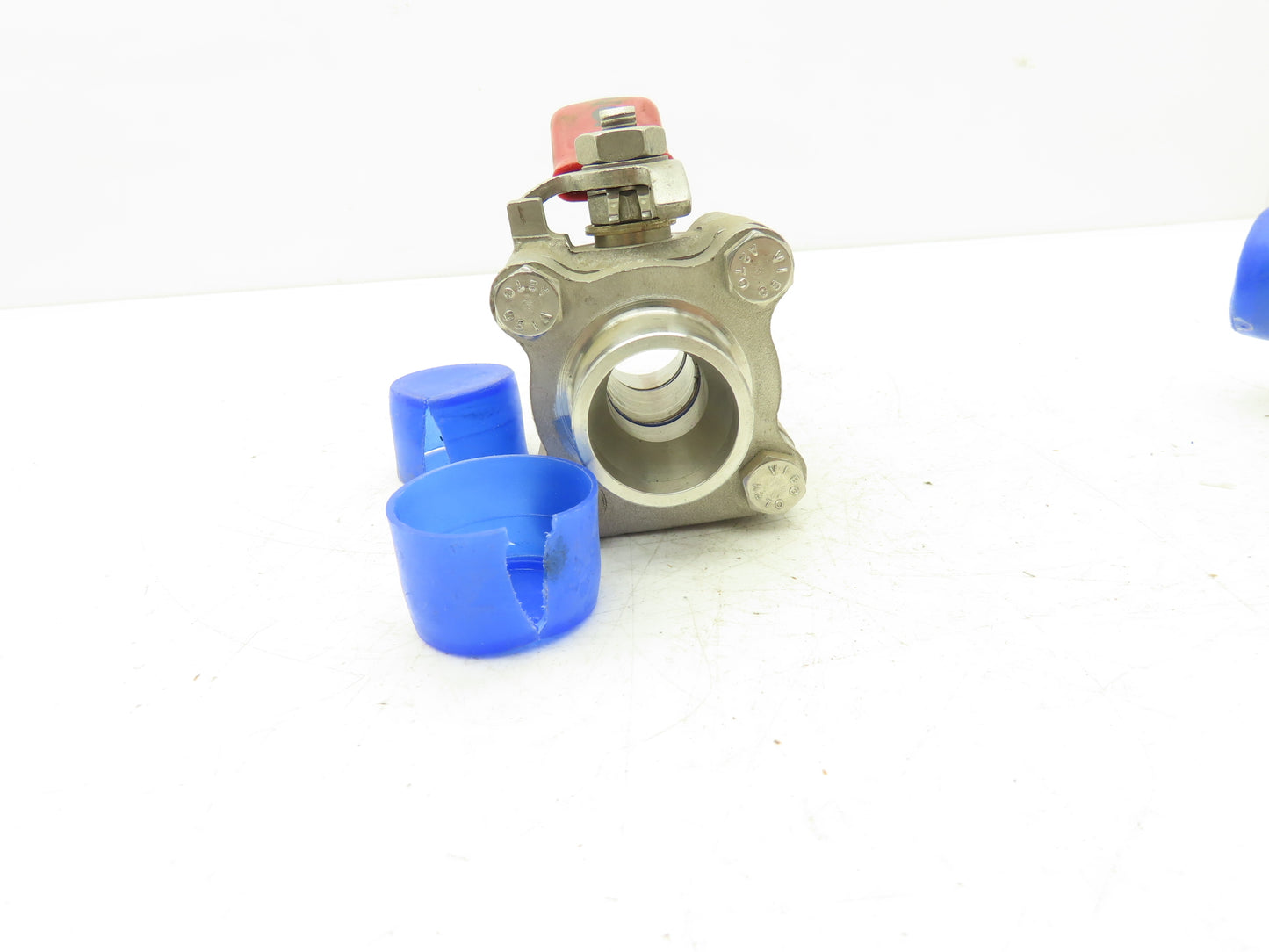 TBV 15B123636GT Stainless Ball Valve 1" Socket Weld 3Pc 1500 WOG CF3M  Lot of 2