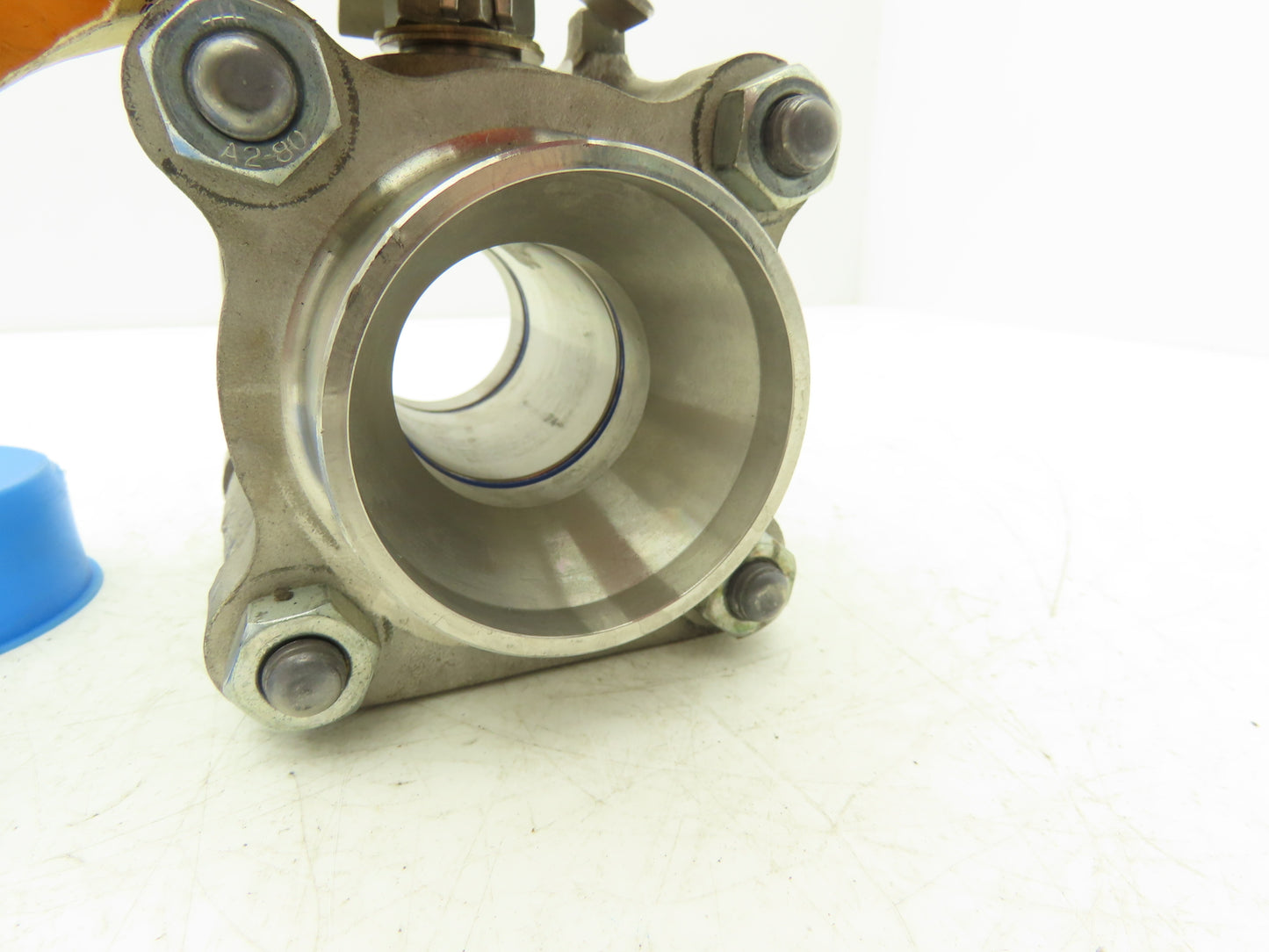 TBV 15B123636GT Stainless Ball Valve 2" Socket Weld 3Pc 1000 WOG CF3M