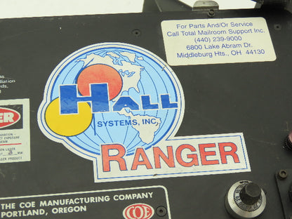 Coe NPC-1 Hall Systems Ranger Helium Neon Laser Unit 3mW max