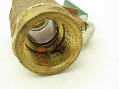 Watts 9813 Bronze Ball Valve 1"NPT Female Threaded 600 WOG Lot of 5