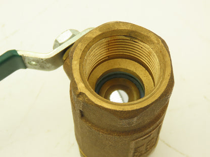 Watts 9813 Bronze Ball Valve 1"NPT Female Threaded 600 WOG Lot of 5