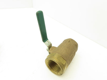 Watts 9813 Bronze Ball Valve 1"NPT Female Threaded 600 WOG Lot of 5