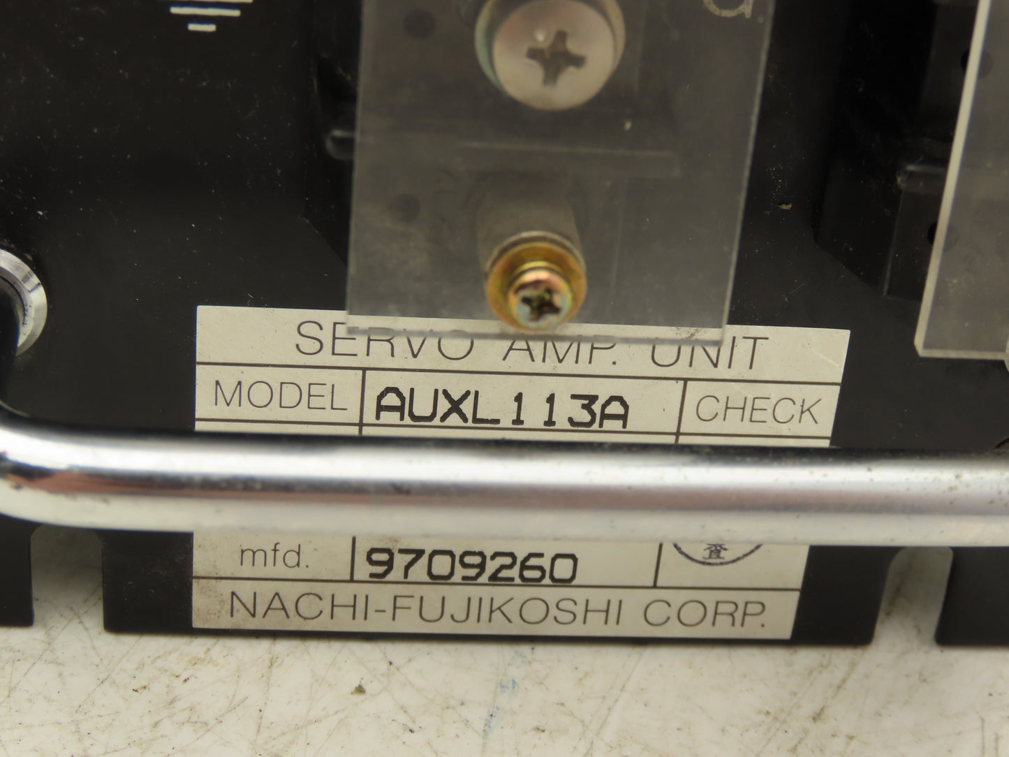 Nachi Fujikoshi AUXL113A AC Servo Amplifier Drive Unit AUX113