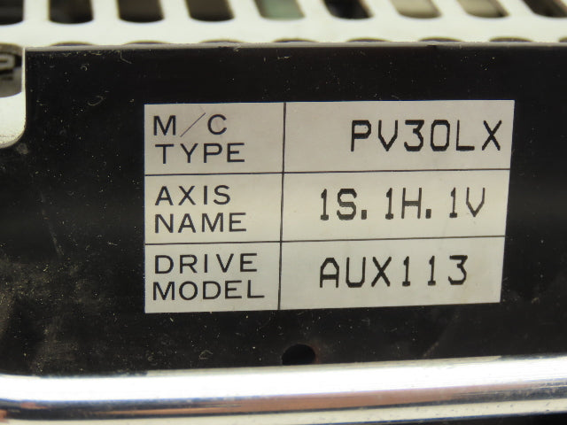 Nachi Fujikoshi AUXL113A AC Servo Amplifier Drive Unit AUX113