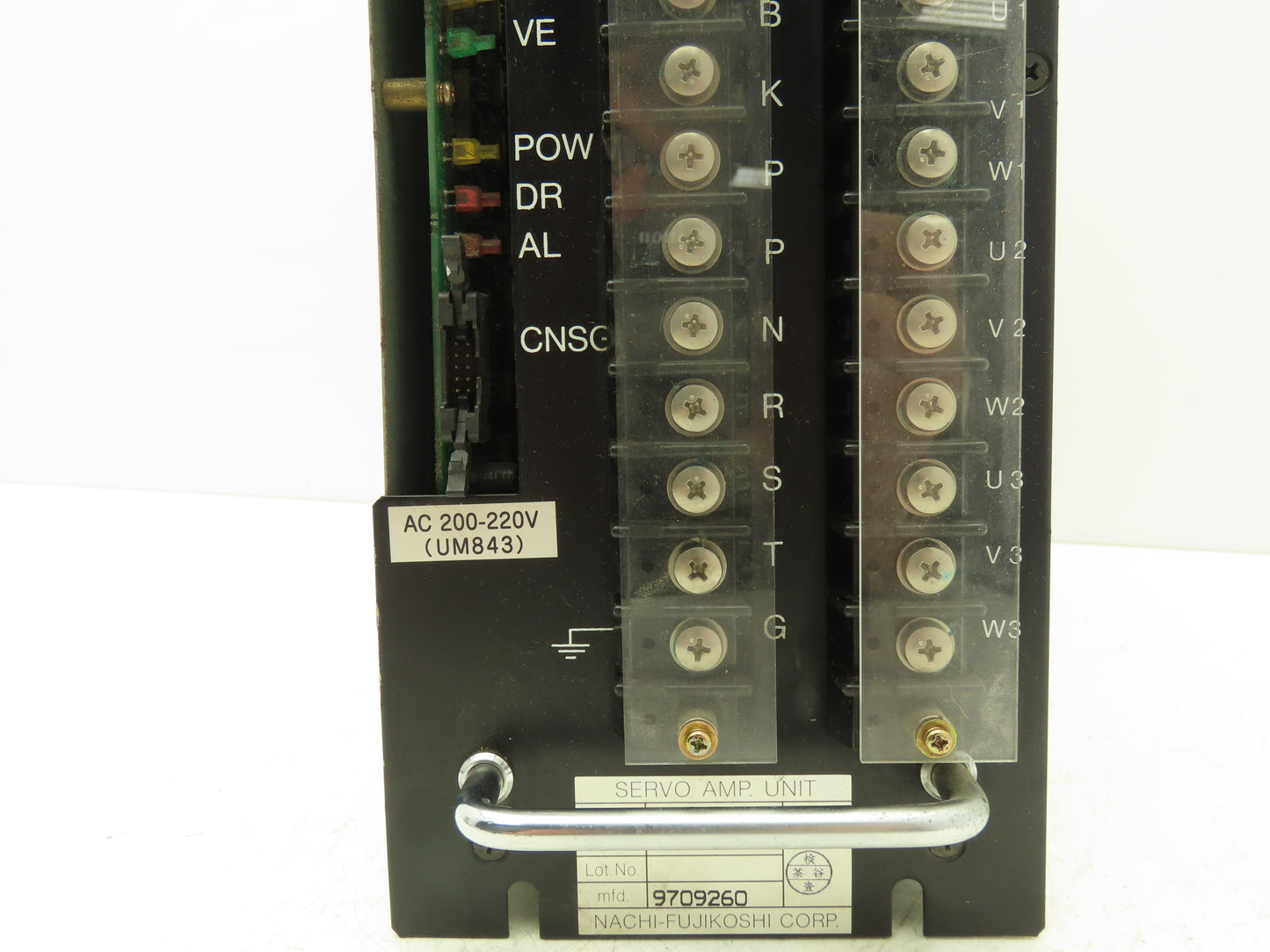 Nachi Fujikoshi AUXL113A AC Servo Amplifier Drive Unit AUX113