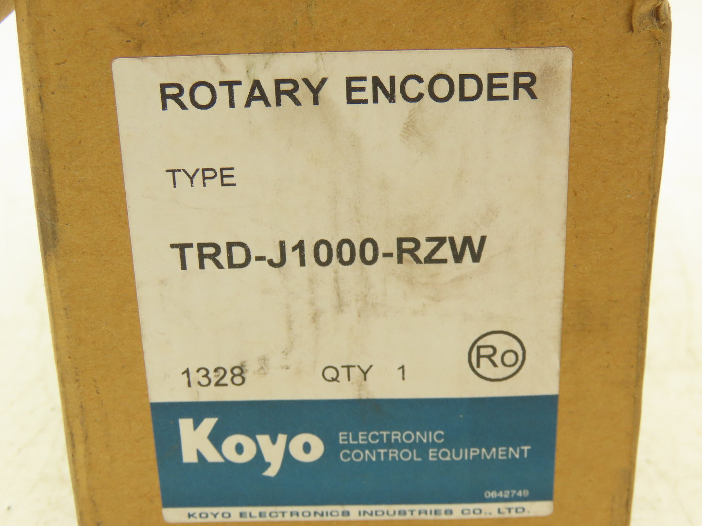 Koyo TRD-J1000-RZW Rotary Absolute Encoder 5/16" Shaft