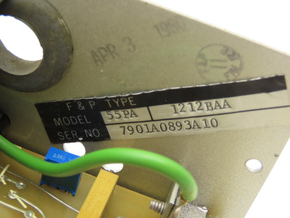 Fischer & Porter 55PA1000 Process Alarm Relay Board 24VDC 55PA 1212BAA