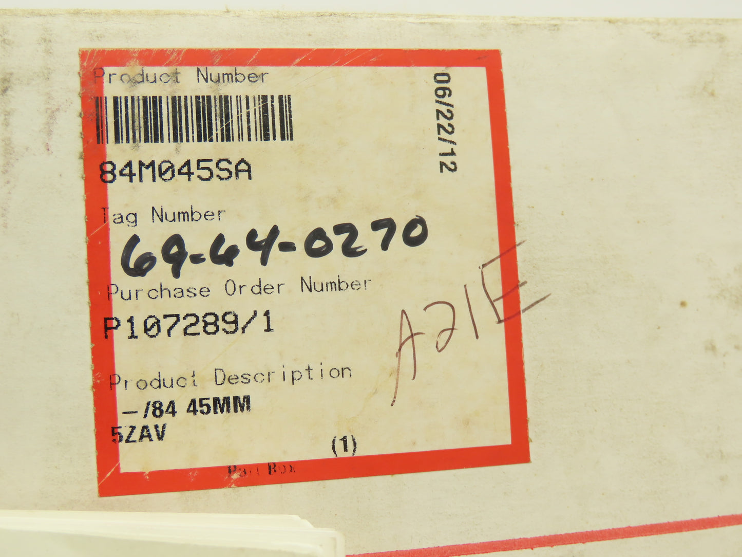 Flowserve KA197843 80 Series Single Cartridge Flexible Stator Pusher Seal 1-3/4"