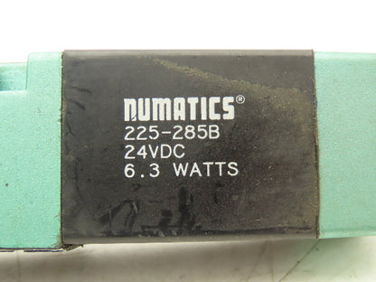 Numatics 082SS625M015M Pneumatic Solenoid Valve 5/3 24VDC 081SS602M
