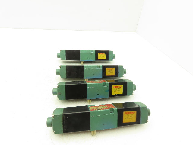 Numatics 082SS625M015M Pneumatic Solenoid Valve 5/3 24VDC 081SS600M  Lot of 4