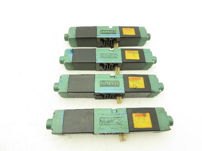 Numatics 082SS625M015M Pneumatic Solenoid Valve 5/3 24VDC 081SS600M  Lot of 4