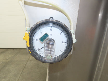 Fuji NMT-16 Fujiclon Dust Collector Baghouse NM 16 Filters Stainless 36x36x63"