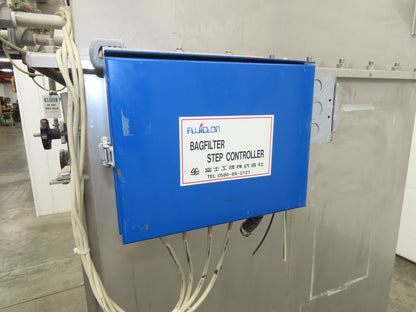 Fuji NMT-16 Fujiclon Dust Collector Baghouse NM 16 Filters Stainless 36x36x63"