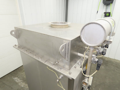 Fuji NMT-16 Fujiclon Dust Collector Baghouse NM 16 Filters Stainless 36x36x63"