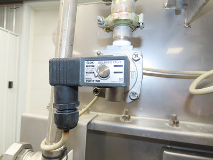 Fuji NMT-16 Fujiclon Dust Collector Baghouse NM 16 Filters Stainless 36x36x63"