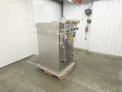 Fuji NMT-16 Fujiclon Dust Collector Baghouse NM 16 Filters Stainless 36x36x63"