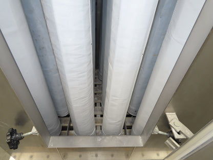 Fuji NMT-16 Fujiclon Dust Collector Baghouse NM 16 Filters Stainless 36x36x63"