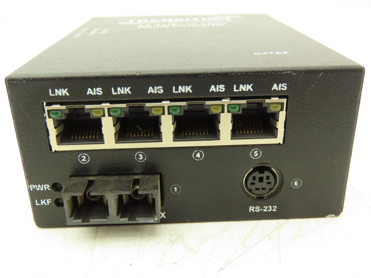 Transition Networks S4TEF Media Converter 4X T1/E1 To Fiber S4TEF1013-100
