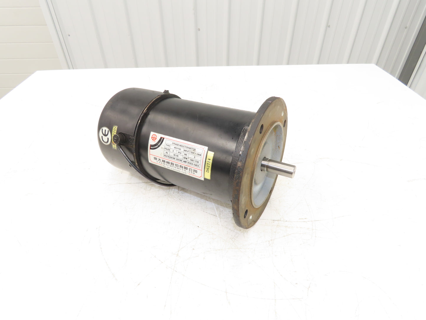 I-TA Machinery AEV1130 Brake Motor 1.5Hp 1720 RPM 220/380V 3PH IEC 90