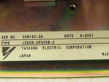 Yaskawa JZRCR-XPU05B-2 Robot Servo Controller Power Supply