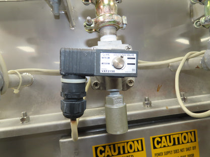 Fuji NMT-16 Fujiclon Dust Collector Baghouse NM 16 Filters Stainless 36x36x63"