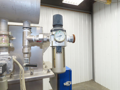 Fuji NMT-16 Fujiclon Dust Collector Baghouse NM 16 Filters Stainless 36x36x63"