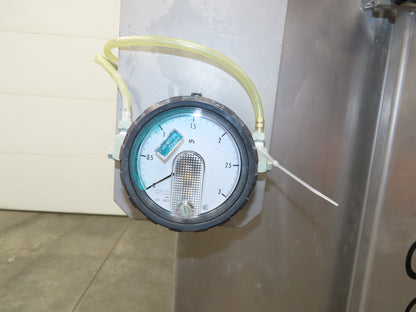 Fuji NMT-16 Fujiclon Dust Collector Baghouse NM 16 Filters Stainless 36x36x63"