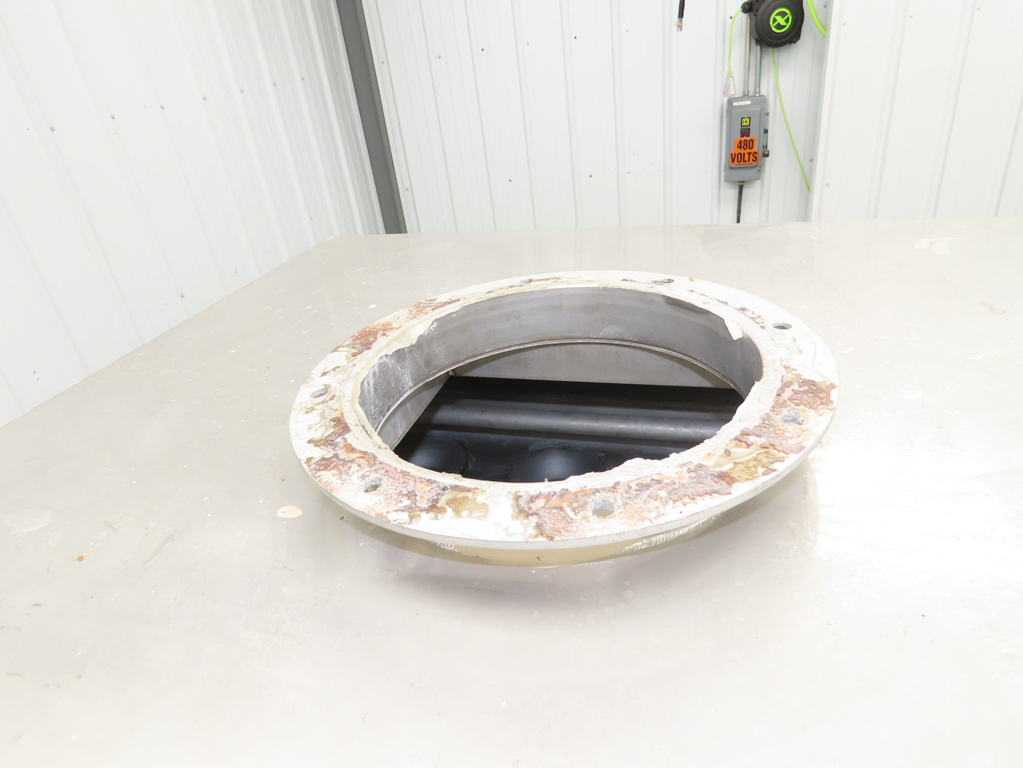 Fuji NMT-16 Fujiclon Dust Collector Baghouse NM 16 Filters Stainless 36x36x63"