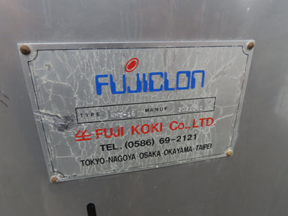 Fuji NMT-16 Fujiclon Dust Collector Baghouse NM 16 Filters Stainless 36x36x63"